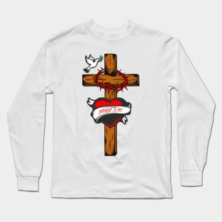 John 3:16 For God So Loved The World Long Sleeve T-Shirt